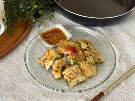 海鮮たっぷり「もちもちチヂミ」🦐🥢